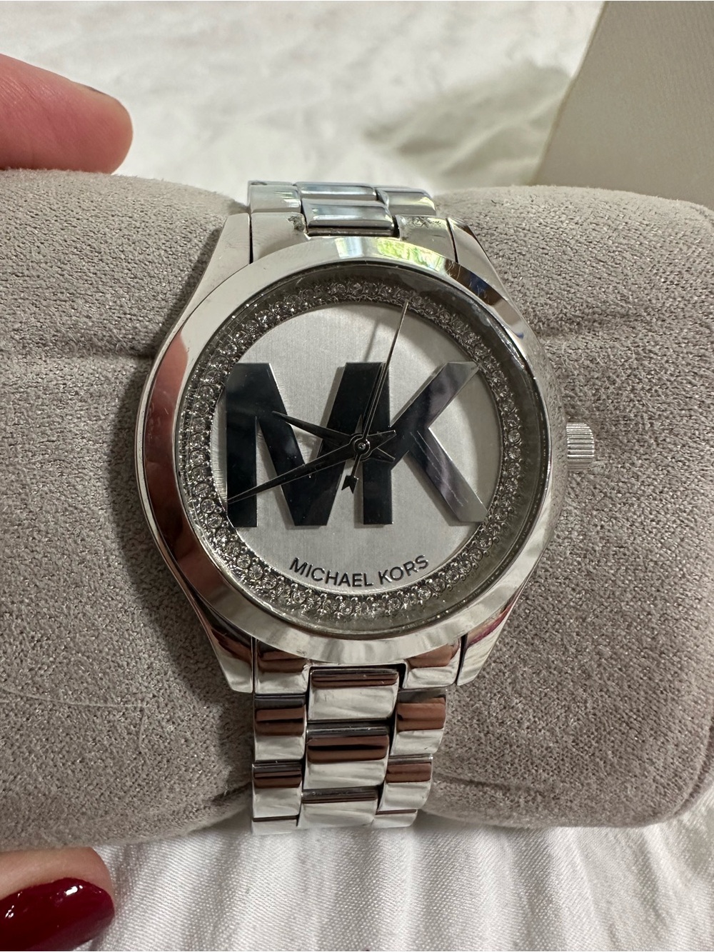Michael Kors Men's Accessory Box - Black Embossed Logo